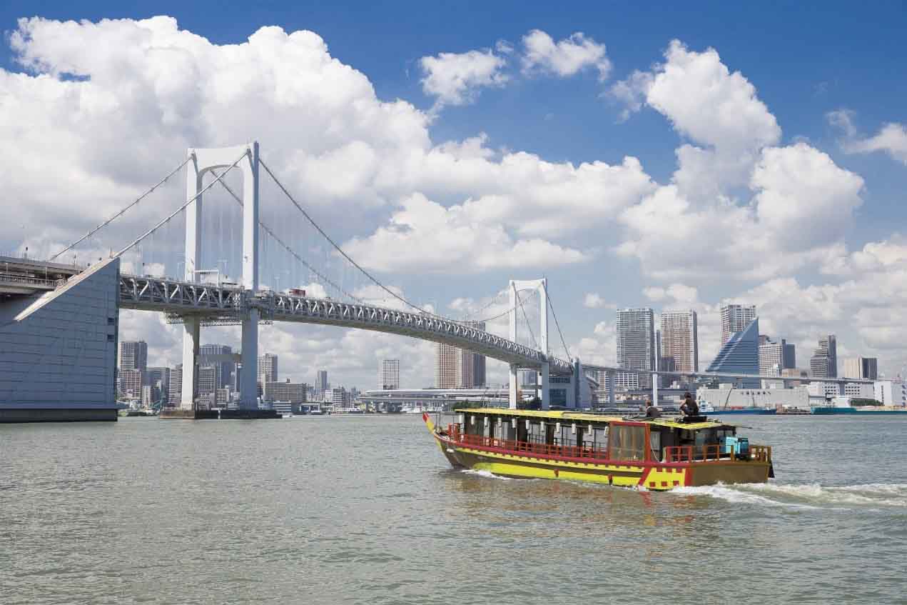 江戶前汽船享受東京水上航線