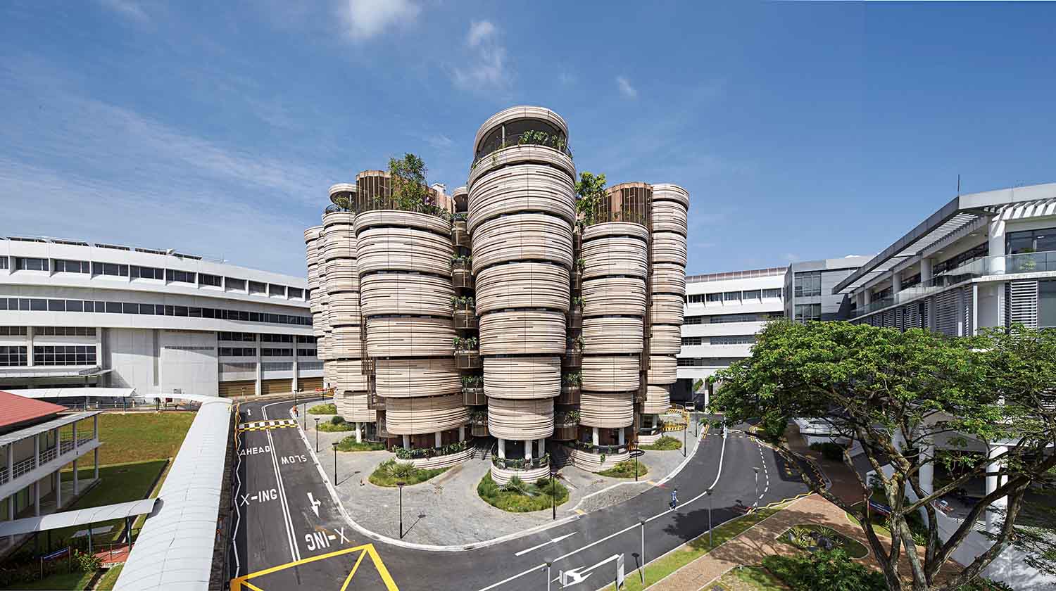 Thomas Heatherwick設計南洋理工大學教學中心外觀